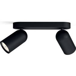 Philips Pongee Bar Black Spotlight