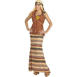 Widmann Long Hippie Dress Costume