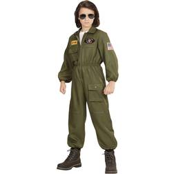 Widmann Fighter Jet Pilot Childrens Costume