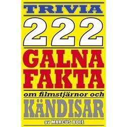 222 galna fakta om filmstjärnor och kändisar (E-bok, 2017)