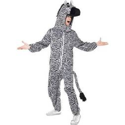 Smiffys Zebra Costume with Bodysuit and Hood