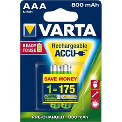 Varta Batterie ricaricabili ministilo aaa 1,2V 800MAH