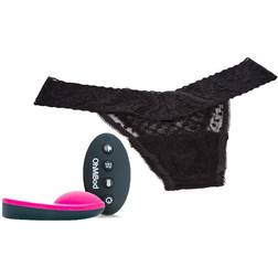 OhMiBod Club Vibe 3.OH Ensemble Culotte et Vibrateur Sans Fil Télécommandé Noir one_size