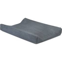 Jollein Housse de Matelas à Langer Tissu Éponge, Soft Grey, 50 x 70 cm