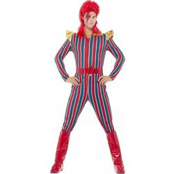 Smiffys Costume superstar de l'espace, multicolore, avec combinaison, ceinture et couvre