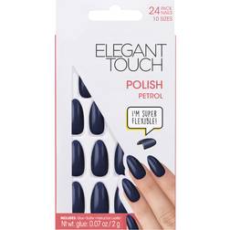 Elegant Touch Core Polish Petrol Nails 24-pack