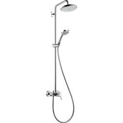 Hansgrohe Croma 220 Air 1jet Showerpipe (27222000) Krom