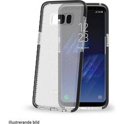 Celly Coque Hexagon2 pour Samsung Galaxy S9 Transparente Noire