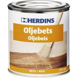 Herdins Oljebets Lasurmaling, Olie Brun 0.275L