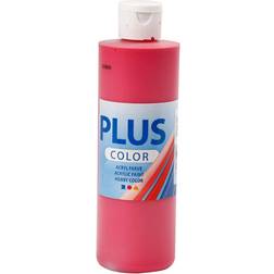 Plus Acrylic Paint Primary Red 250ml