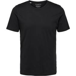 Selected O-Neck T-shirt - Black