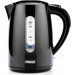 Princess 236017 Jug Kettle Black Style 1.7 Lt 2200W (01.236017.01.001)