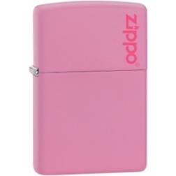 Zippo Windproof Pink Matte with Logo