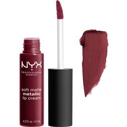 NYX Soft Matte Metallic Lip Cream Copenhagen