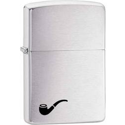 Zippo Windproof Pipe Brushed Chrome