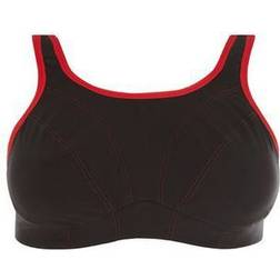 Goddess Soft Cup Sports Bra - Black