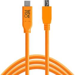 Tether Tools TetherPro USB C - 2.0 Micro B M-M 15.1ft