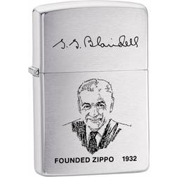 Zippo Briquet basique brossé chromé