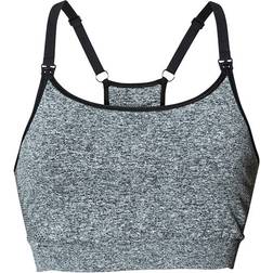 Boob Fast Food Soft Sports Bra Dark Grey Melange