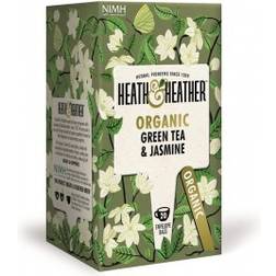 Heath & Heather Organic Green Tea & Jasmine 20pcs 1pack