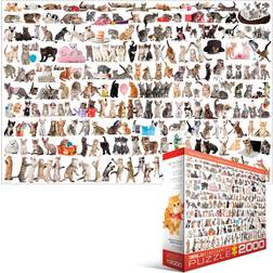 Eurographics The World of Cats 2000 Pieces