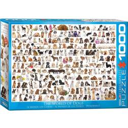 Eurographics The World of Dogs 1000 Pieces