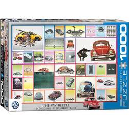 Eurographics The VW Beetle 1000 Pieces