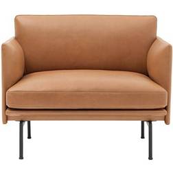 Muuto Outline Leather Lænestol 71cm
