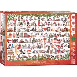 Eurographics Holiday Cats 1000 Pieces