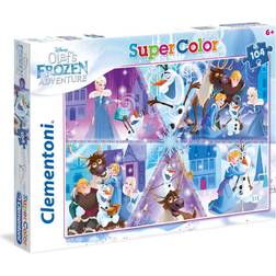 Clementoni SuperColor Disney Olaf's Frozen Adventure 104 Pieces