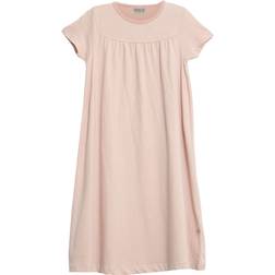 Wheat Yoke Nightgown - Dark Rose