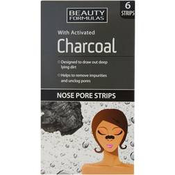 Beauty Formulas Charcoal Nose Pore Strips 6-pack