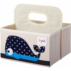 3 Sprouts Petit panier de rangement baleine