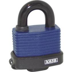 Kasp K13545D Cadenas 63 mm Fermeture Différente Bleu