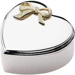Nordahl Andersen Heart 8x8 Jewellery Box - Silver/Gold