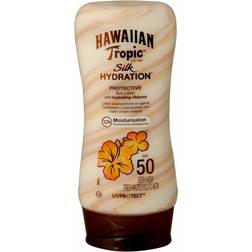 Hawaiian Tropic Silk Hydration Protective Sun Lotion SPF50 180ml