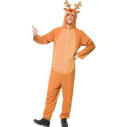 Smiffys Adult Christmas Reindeer Costume Christmas Costumes