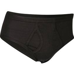 JBS Basic Fly Brief - Zwart Katoen