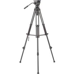 Libec TH-X 3-Section Aluminum Tripod with Head and Mid-Level Spreader