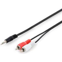 Digitus 2RCA-3.5mm 2.5m