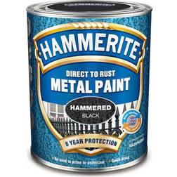 Hammerite Direct to Rust Hammer Metalmaling Sort 2.5L