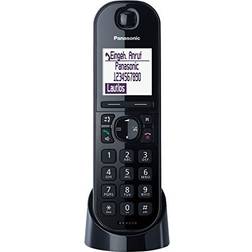 Panasonic KX-TGQ200, IP Phone, Musta, Johdoton puhelin, 4 linjat, 100 entries, 1.88 1.9 GHz