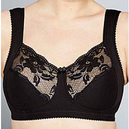 Miss Mary Lovely Lace Non-Wired Bra - Black