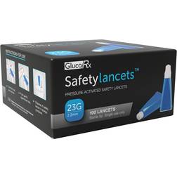 GlucoRx 23G 2.2mm 100-pack