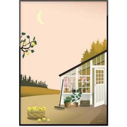 Vissevasse Garden Life Plakat 30x40cm