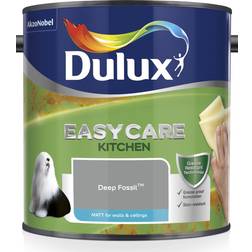 Dulux Easycare Kitchen Matt Ceiling Paint, Wall Paint Grey 2.5L