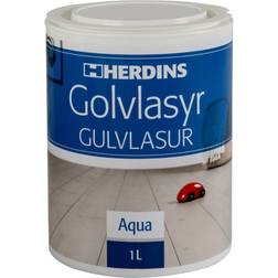 Herdins Aqua Golvfärger Brun 1L