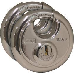 Kasp K16070D2 Cadenas Fermeture Universelle Argent Avec Serrure À Clé