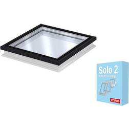 Velux Solo 2 Aluminium Takkupa 2-glasfönster 60x60cm