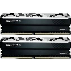 G.Skill 16GB (2 x 8GB) Sniper X, DDR4 3200MHz, CL16, 1.35V, musta/urban camo